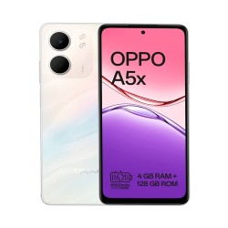Smartphone Oppo A5X 4G 4GB/128GB 6.67" Dual SIM Laser White Smartphone Oppo A5X 4G 4GB/128GB 6.67" Dual SIM Laser White